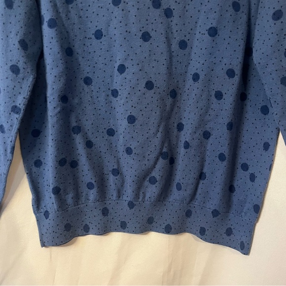 Galeries Lafayette Sweater Top Pock a Dot Size 03 S/M - Picture 3 of 7